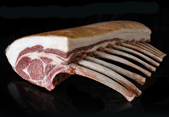 Rare Delikatesse: Fleisch vom Schwäbisch-Hällischen Eichelmastschwein